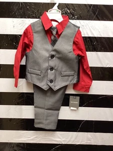 Boy Infants NWT "Van Heusen" 4 piece holiday outfit. Size 18 month - Picture 1 of 2