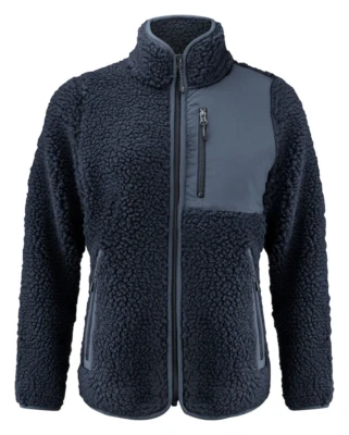 James Harvest Kingsley Ladies Sherpa Fleece | Heavy Jacket | 3 Colours | XS-2XL - Image 1 of 4