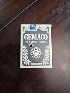 One Vintage Gemaco Complete Deck of Casino Playing Cards Harrahs Joliet FastShip - Picture 1 of 9