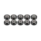 3X(10Pcs Big Plastic Pulley Wheel with Bearing Idler Pulley Gear for 3D7744