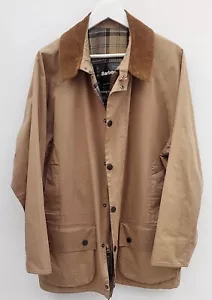 Giacca leggera uomo Barbour BEAUFORT A962 beige cotone/poli taglia large - Foto 1 di 5