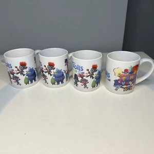 Trolls World Tour Mugs X4 - Picture 1 of 8