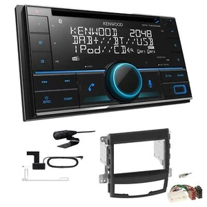 Kenwood DPX-7300DAB Autoradio Bluetooth für Ssangyong Korando 2010-2013 schwarz - Bild 1 von 5