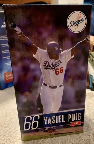 ⚾️Yasiel Puig #66 Bobblehead 2014 Los Angeles Dodgers SGA NIB MINT⚾️ Cover