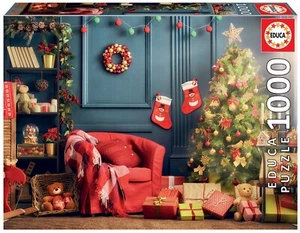 NEW Educa Jigsaw Puzzle 1000 Pieces 19520 Christmas Corner - Imagen 1 de 2