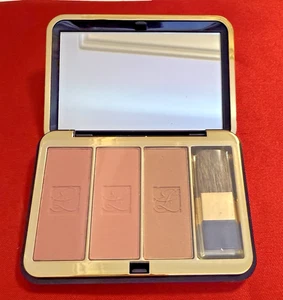 Estee Lauder Trio Signature Silky Powder Blush Bronzer Shimmer Powder Compact - Picture 1 of 3