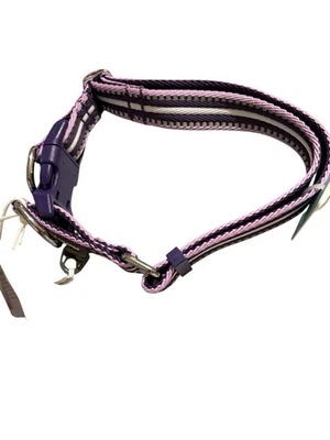 Blueberry Pet Dog Collar L Adjustable Reflective Quick Release Purple NWT - Image 1 of 4