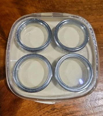 Juego de 4 filtros Zeiss Ikon Proxar 0,2 0,3 0,5 1 m y calculadora de luz Foto 1 de 4