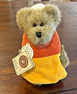 Vtg Boyds CANDY B CORN Teddy Bear Stuffed Plush Fall Halloween 919633 NWT - Picture 1 of 10
