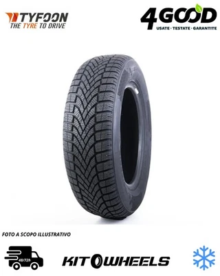 PNEUMATICI USATI TYFOON 225/40R18 92V EUROSNOW 2 SILICA 2020 INVERNALI - Immagine 1 di 4