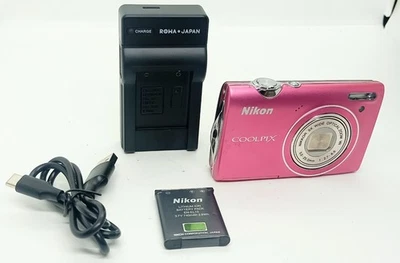 15% off [NearMINT] Nikon COOLPIX S5100  12.2 MP  DigitalCamera Pink 5x ZoomJapan - Image 1 of 4