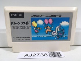 AJ2738 Balloon Fight Nintendo Famicom NES Japan