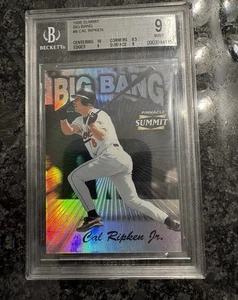 Cal Ripken Jr 1996 Pinnacle Summit Big Bang Graded Mint 9 Baseball Card /600 - Picture 1 of 9