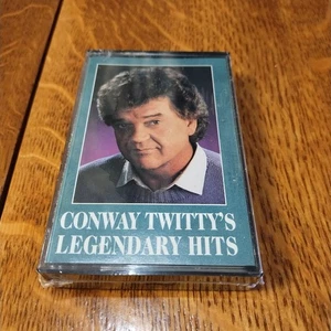 Conway Twitty's Legendary Hits (Cassette Tape 1993) NEW SEALED Read - Picture 1 of 8