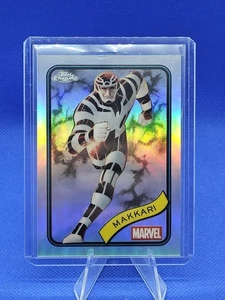2025 Marvel Topps Chrome Makkari Silver Refractor #114 - Bild 1 von 2