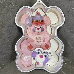 Sartén para pasteles Wilton Popples vintage incluye cara nunca usada desgaste de estante  - Imagen 1 de 11