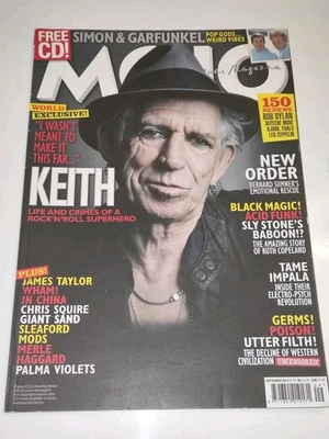 MOJO Magazine No 262 September 2015 Keith Richards/New Order/Acid Funk - Image 1 of 4