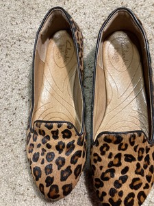 clarks leopard print flats