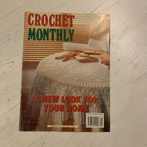 ‘Crochet Monthly’ Vintage Magazine. No 206. October 1996 - Picture 1 of 8
