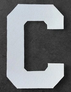 PARCHE TORONTO HOJAS DE ARCE CAPITÁN "C" PARA JERSEY NEGRO O AZUL MATEWS - Imagen 1 de 3