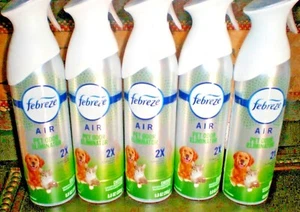 5 FEBREZE Air Room Freshener Sprays PET ODOR ELIMINATOR 8.8 Oz each Spray Bottle - Picture 1 of 4