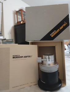 Konica Microscope Adapter 2 AR w/open Original Box 