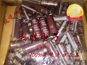 5 Stück/10 Stück KXG 150UF 450V Nippon Chemi-Con Kondensator 450V150UF 18*45mm - Bild 1 von 1