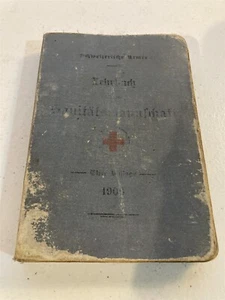 1906 Swiss Army textbook for the medical team, 11th edition Switzerland military - Picture 1 of 8
