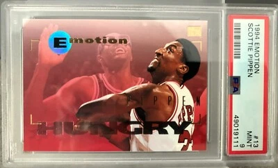 1994-95 Emotion #13 Scottie Pippen PSA 9 - Image 1 of 3