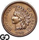 1859 Indian Head Cent Penny, Choice Bu+ Tougher Date