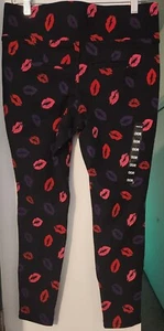 NEW TORRID PIXIE PANTS Size 00R OOR BLACK NWOT LEGGINGS Lips 2021  - Picture 1 of 5