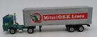 SHINSEI MINI POWER HONG KONG TRUCK TRAILER CONTAINER MITSUI OSK LINES ICT 15 cm