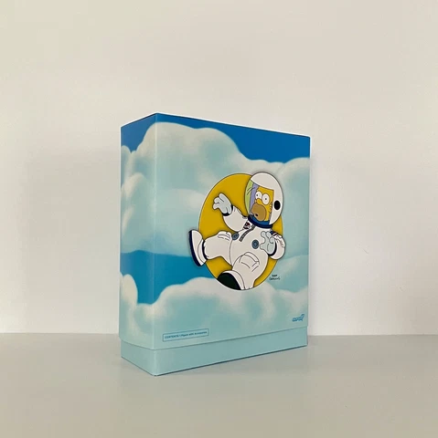 Super7 Ultimates The Simpsons: Deep Space Homer New Cover