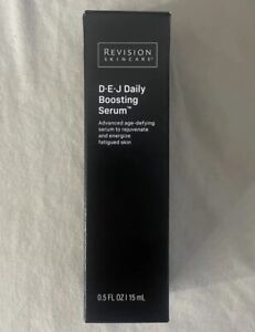Revision Skincare DEJ Daily Boosting Serum .5oz Travel Size New In Box & Sealed