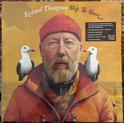 Richard Thompson - Ship To Shore Rough Trade Exclusive w/Flexi & Signed Art Card - Image 1 of 4