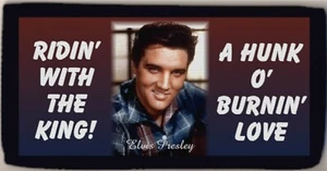 Elvis Presley Ridin' With The King Checkbook Cover Wallet Credit Card Holder - Picture 1 of 2