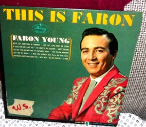 Vintage Record Album Faron Young "Faron Young" - Picture 1 of 2