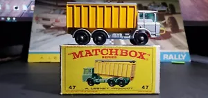 Vintage Matchbox Lesney Regular Wheels # 47 DAF Tipper Truck MINT BOXED! (2) - Picture 1 of 11