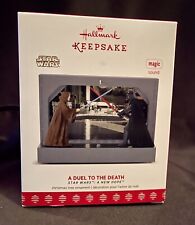 Star Wars Hallmark Ornament A Duel To The Death A New Hope Vader Kenobi 2017