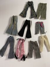 Bratz Doll Pants Lot Capris Pants Shorts Clothes Dolls Replacement Jeans Fringe