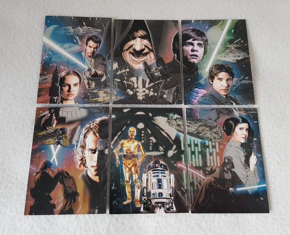 Topps Star Wars Galaxy Series 4 Etched Foil Trading Card Set  - Image 1 of 1