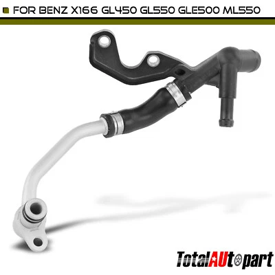 Turbocharger Coolant Line for Mercedes-Benz X166 GL450 2013-2014 GL550 GLE500 - Image 1 of 4