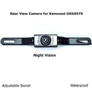 New Rear View Camera Backup License Plate Night for Kenwood DNX697S - Picture 1 of 2