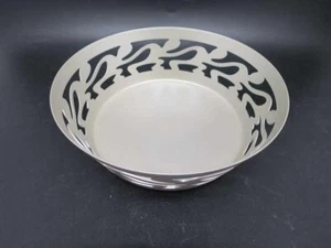 Alessi Ethno SG27 Fruit Bowl Stainless Steel designed Stefano Giovannoni - Picture 1 of 6