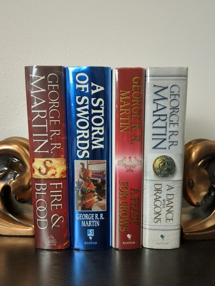 Game of Thrones 1st Edition Print George R.R. Martin Lot Feast for Crows Storm + - Image 1 of 4