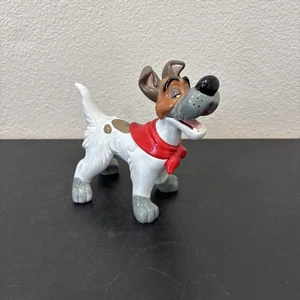 Vintage 1988 Oliver & Company 5,5" Dodger Porzellan Keramik Figur Disney Japan - Bild 1 von 10