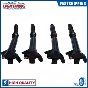OE spec，4Pack DG525 & DG526 Ignition Coils For 2017 FORD E350 SUPER DUTY 6.2L V8 - Picture 1 of 11