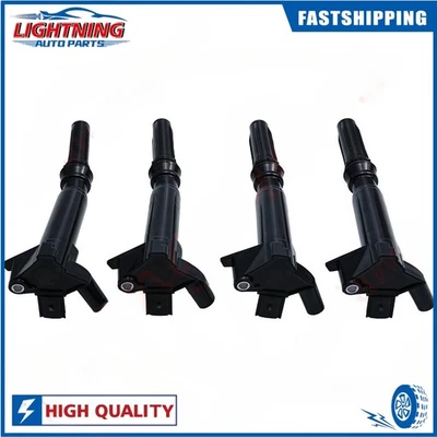 OE spec，4Pack DG525 & DG526 Ignition Coils For 2017 FORD E350 SUPER DUTY 6.2L V8 - Image 1 of 4