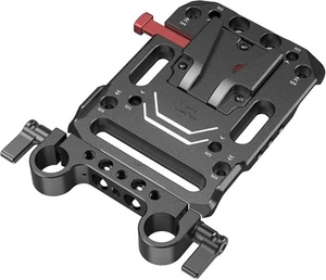 Placa de batería de montaje en V SMALLRIG, placa de bloqueo en V con doble varilla de 15 mm negra - Imagen 1 de 7