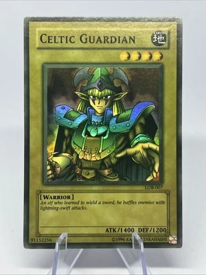 Yu-Gi-Oh Faded Celtic Guardian LOB-007 VLP - Image 1 of 4